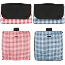 HH8034B Gingham Roll-Up Picnic Blanket